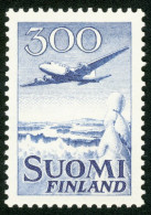 1958-Finlandia (MNH=**) Posta Aerea S.1v."Aereo In Volo"catalogo Unificato Euro  - Andere & Zonder Classificatie