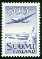 1958-Finlandia (MNH=**) Posta Aerea S.1v."Aereo In Volo"catalogo Unificato Euro  - Autres & Non Classés