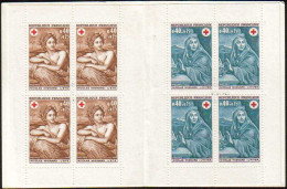 1969-Francia (MNH=**) Libretto Quattro S.8v."pro Croce Rossa,quadri Di Mignard"c - Ongebruikt