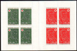 1972-Francia (MNH=**) Libretto Quattro S.8v."pro Croce Rossa"cat.Unificato Euro  - Ongebruikt