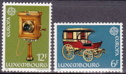 1979-Lussemburgo (MNH=**) S.2v."Europa Cept" - Andere & Zonder Classificatie