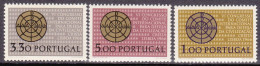 1966-Portogallo (MNH=**) S.3v."Congresso Civiltà Cristiana" - Andere & Zonder Classificatie