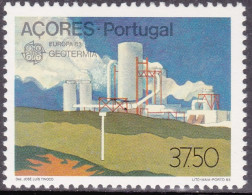 1983-Azzorre (MNH=**) S.1v."Europa CEPT,sfruttamento Dell'energia Geotermica"cat - Açores