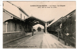 Lamalou , La Gare , Le Départ - Lamalou Les Bains