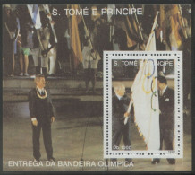 Sto. Tome & Principe 1992 - Olympic Games Barcelona 92 Gold Mnh** - Estate 1992: Barcellona
