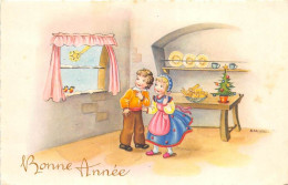 ILLUSTRATEUR - BARNINI - ENFANTS - FANTAISIE "BONNE ANNEE" - Andere & Zonder Classificatie