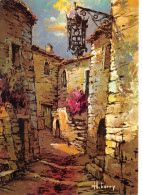 ILLUSTRATEUR - H. BARRY - "EN PROVENCE" - VIEILLE RUE DE VILLAGE - Andere & Zonder Classificatie