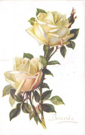 ILLUSTRATEUR - BARDE - FLEURS - "ROSE BLANCHE" N°535 - Andere & Zonder Classificatie