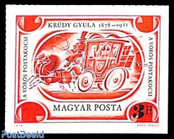 Hungary 1978 Gyula Krudy 1v Imperforated, Mint NH - Ongebruikt