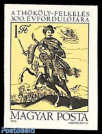 Hungary 1978 Thokoly Uprising 1v Imperforated, Mint NH, Nature - Horses - Nuevos