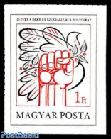 Hungary 1978 Peace & Socialism 1v Imperforated, Mint NH, History - Newspapers & Journalism - Nuevos