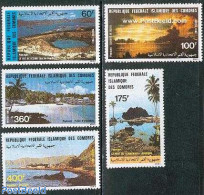 Comoros 1983 Landscapes 5v, Mint NH, Various - Tourism - Comoros