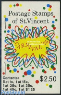 Saint Vincent 1975 Carnival Booklet, Mint NH, Various - Stamp Booklets - Folklore - Non Classés