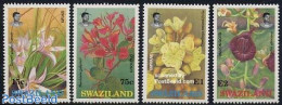 Eswatini/Swaziland 1991 Flowers 4v, Mint NH, Nature - Flowers & Plants - Swaziland (1968-...)