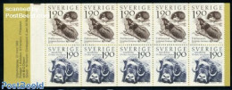 Sweden 1984 Animals Booklet, Mint NH, Nature - Animals (others & Mixed) - Cattle - Stamp Booklets - Ongebruikt