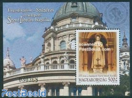 Hungary 2005 Szent Isztvan Basilique S/s, Mint NH, Religion - Churches, Temples, Mosques, Synagogues - Nuovi