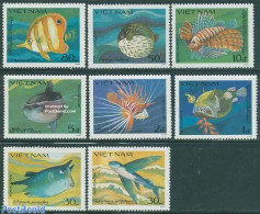 Vietnam 1984 Sea Fish 8v, Mint NH, Nature - Fish - Vissen