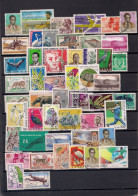 50 TIMBRES  CONGO    OBLITERES TOUS DIFFERENTS - Collections (without Album)