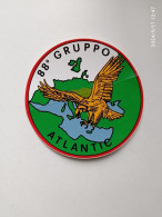 A.M.I. - AERONAUTICA MILITARE ITALIANA - STICKER ADESIVO 88° GRUPPO ANTISOM - BREGUET - Stoffabzeichen