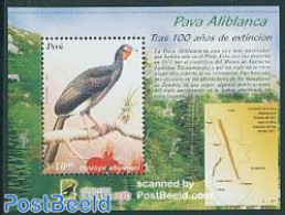 Peru 2005 Pava Aliblanca S/s, Mint NH, Nature - Birds - Other & Unclassified