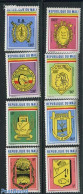 Mali 1981 On Service, City Coat Of Arms 8v, Mint NH, History - Coat Of Arms - Mali (1959-...)