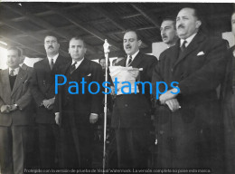 229178 ARGENTINA TUCUMAN GOBERNADOR FERNANDO RIERA 1951 INAUGURACION CAMPEONATO INTERCOLEGIAL 18 X 13 PHOTO NO POSTCARD - Argentinië
