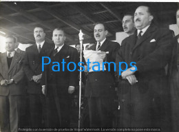 229178 ARGENTINA TUCUMAN GOBERNADOR FERNANDO RIERA 1951 INAUGURACION CAMPEONATO INTERCOLEGIAL 18 X 13 PHOTO NO POSTCARD - Argentina