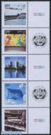 United Nations, Vienna 2008 Personal Stamps 5v+tabs, Mint NH, History - Flags - Sonstige & Ohne Zuordnung