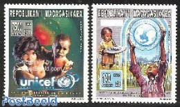 Madagascar 1996 UNICEF 2v, Mint NH, History - Unicef - Other & Unclassified