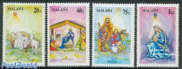 Malawi 1991 Christmas 4v, Mint NH, Religion - Christmas - Navidad