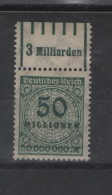 Deutsches Reich  Michel Kat.Nr. Postfr/** 321Wb Geprüft - Unused Stamps