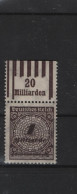 Deutsches Reich  Michel Kat.Nr. Postfr/** 325Wb Geprüft - Unused Stamps