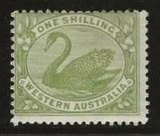 Western Australia     .   SG    .    116  (2 Scans)        .   *       .     Mint-hinged - Mint Stamps