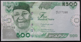 Nigeria - 500 Naira - 2023 - PICK 48b - NEUF - Nigeria