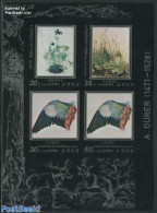 Korea, North 1979 Durer Paintings M/s, Imperforated, Mint NH, Nature - Birds - Flowers & Plants - Dürer, Albrecht - P.. - Corea Del Nord