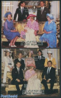 Korea, North 1982 Birth Of William 2 S/s, Imperforated, Mint NH, History - Kings & Queens (Royalty) - Familles Royales