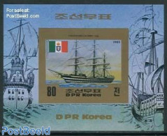 Korea, North 1983 Ships S/s, Imperforated, Mint NH, Transport - Ships And Boats - Boten