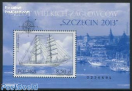 Poland 2013 Szczecin 2013 S/s, Mint NH, Transport - Ships And Boats - Unused Stamps