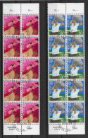Schweiz 1981 Europa/Cept Mi.Nr. 1197/98 Kpl. 10er Blocksatz Gestempelt - Gebruikt