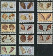 Angola 1981 Shell, Overprints 14v, Mint NH, Nature - Shells & Crustaceans - Maritiem Leven