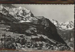 11303253 Wengen BE Panorama Mit Jungfrau Und Breithorn Wengen - Other & Unclassified