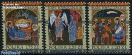 Poland 2015 Christmas 3v, Mint NH, Religion - Angels - Christmas - Ungebraucht