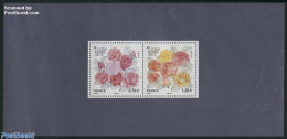 France 2015 Lyon Roses Special S/s, Mint NH, Nature - Flowers & Plants - Roses - Ungebraucht