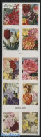 United States Of America 2016 Flowers 10v S-a In Foil Booklet (APU), Mint NH, Nature - Flowers & Plants - Roses - Unused Stamps