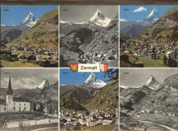11303225 Zermatt VS Zermatt Mit Matterhorn Im Jahr 1890   1900   1935   1964   1 - Sonstige & Ohne Zuordnung