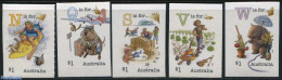 Australia 2016 Aussie Alphabet NQSVW 5v S-a, Mint NH, Health - Nature - Performance Art - Transport - Various - Food &.. - Neufs