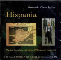 Bernardo Plaza Torres. M. De Falla, F. Tarrega, F. Sor, M. Lopez-Guiroga, I. Albeniz - Hispania (Musica Española Del S - Klassiekers