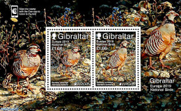 Gibraltar 2019 Europa, Birds S/s, Mint NH, History - Nature - Europa (cept) - Birds - Gibraltar