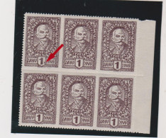 SLOVENIA, SHS 1 Din Nice Error 1 A MNH - Slovenië