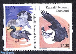 Greenland 2019 Europa, Birds 2v S-a, Mint NH, History - Nature - Europa (cept) - Birds - Ducks - Nuevos